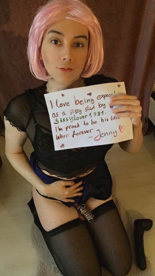 German Sissy Jenny finally enters my Sissy Hall of Fame - kik: exposedsissy - #E10OBKBk