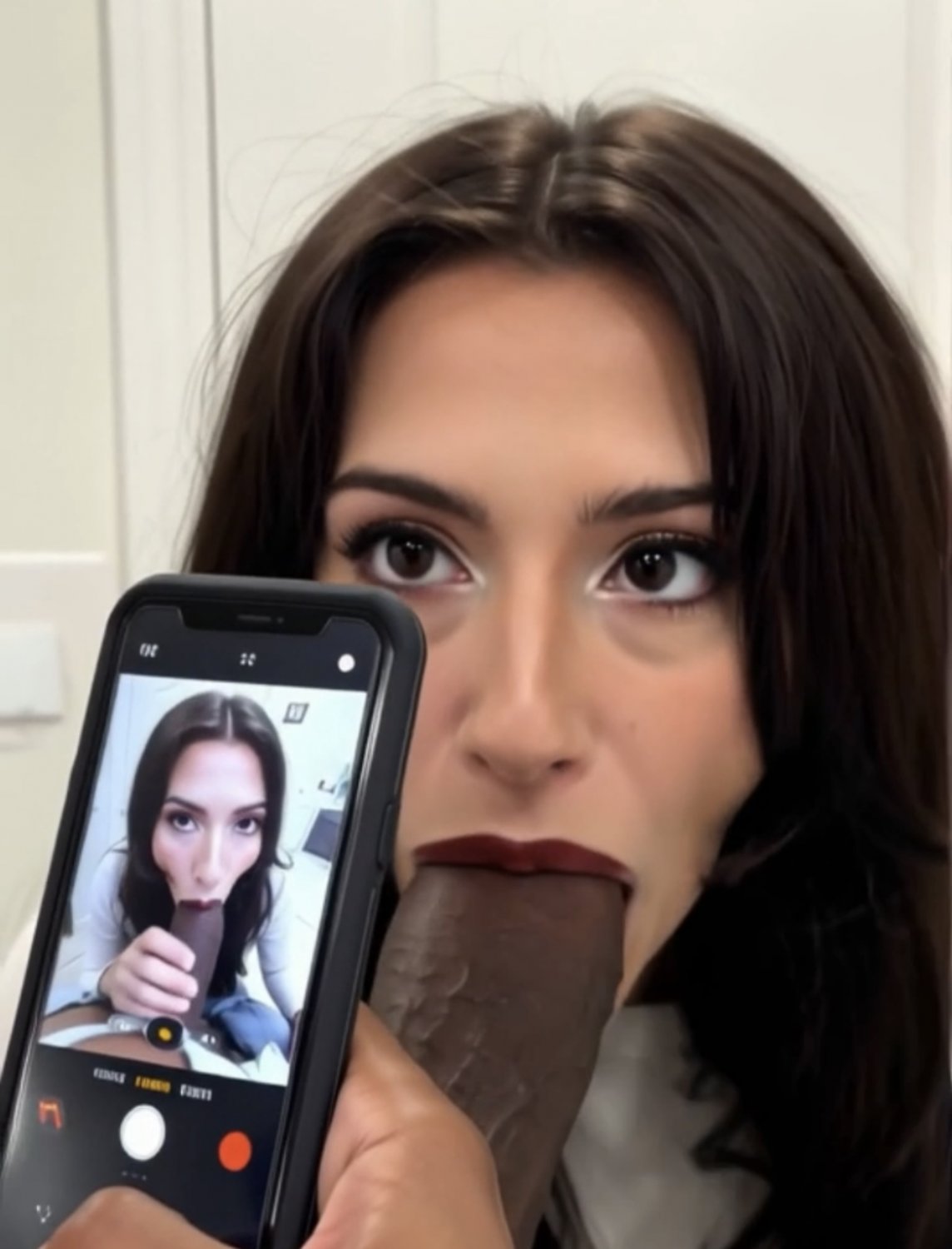 Filming your BBC friend with POV stretch out your irls / celebs / streamers - AI request 🥵 #BvEdGBTM